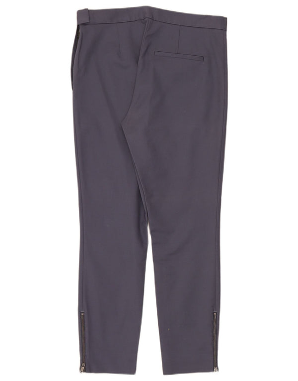 Cos Womens Super Skinny Casual Trousers EU 38 Medium W28 L26 Grey Cotton
