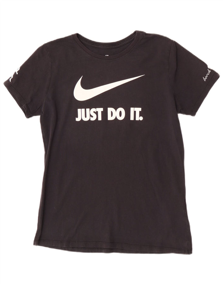 Nike Hommes Athletic Cut Graphic T-Shirt Haut Noir Moyen Coton