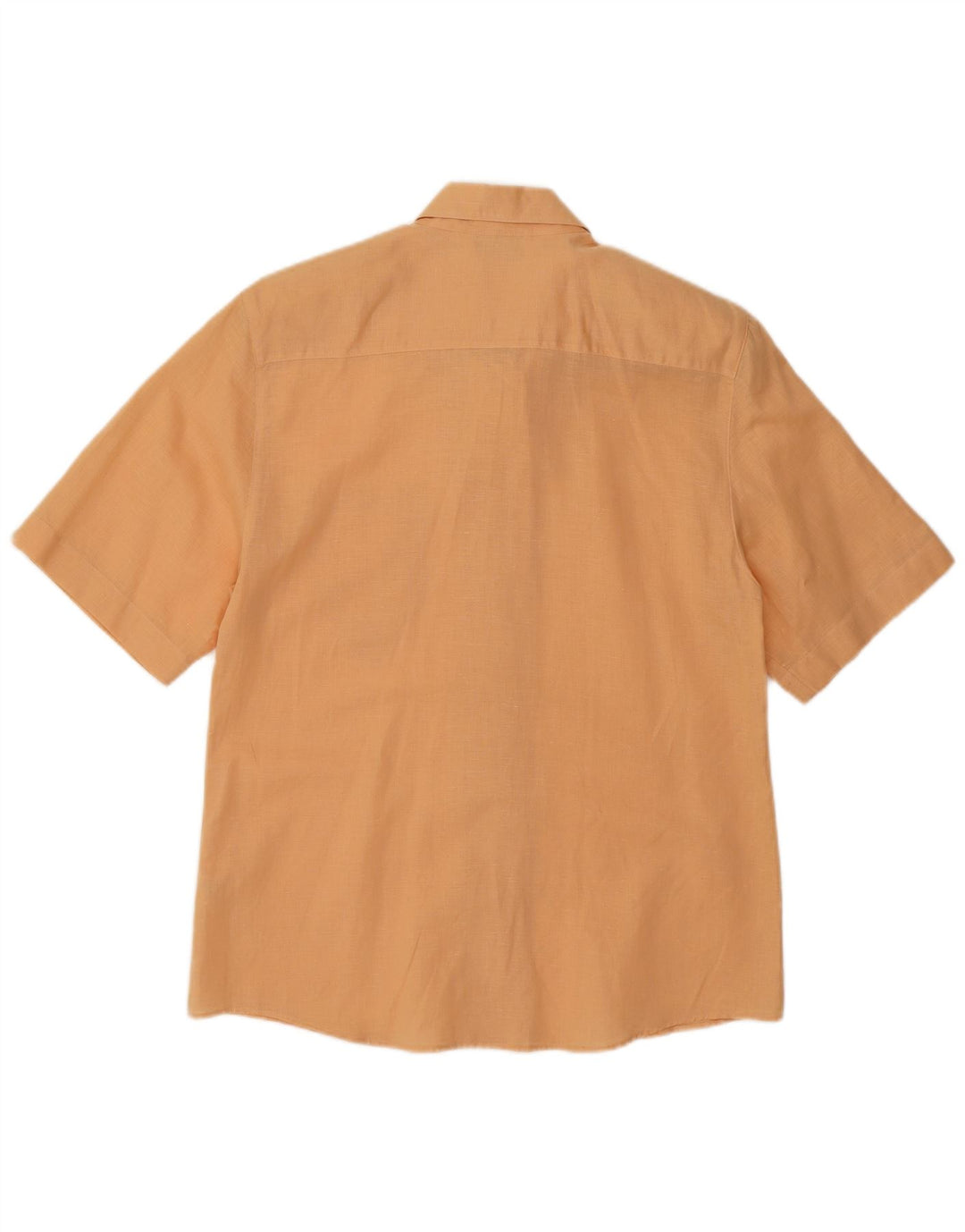 VISCONTI Chemise à manches courtes pour femme EU 38 Coton orange moyen