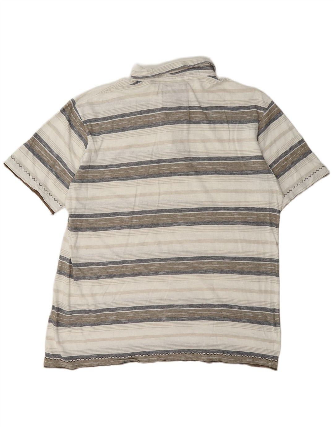 Weird Fish Polo Homme XL Coton Rayé Multicolore
