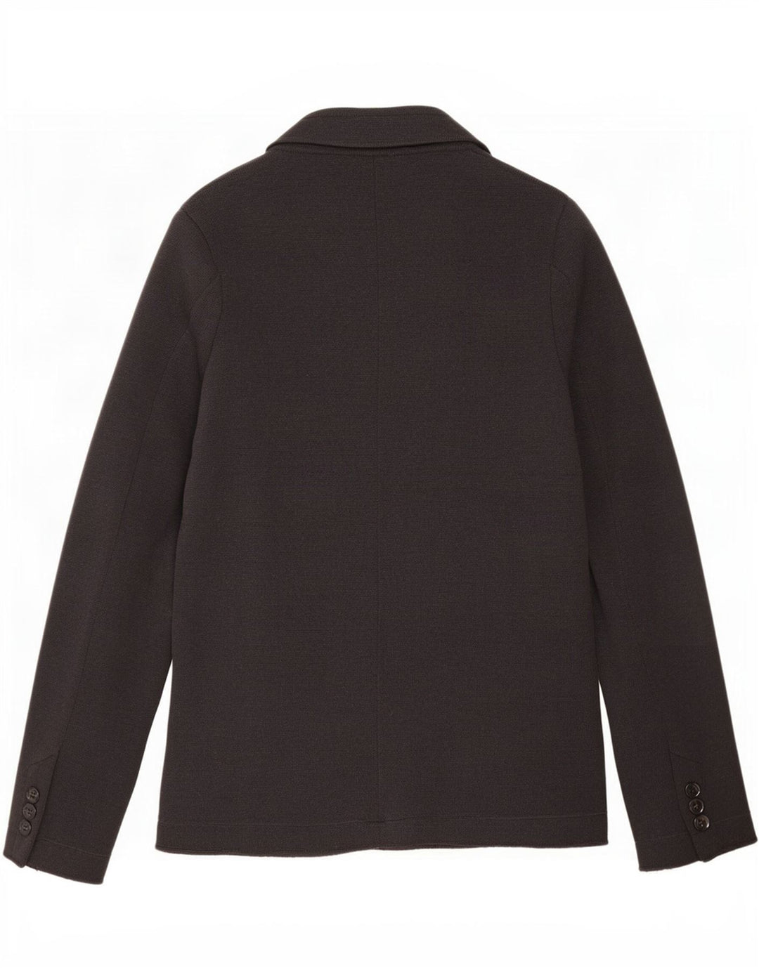 Cerruti 1881 Veste blazer en tricot à 3 boutons pour homme Petite laine grise