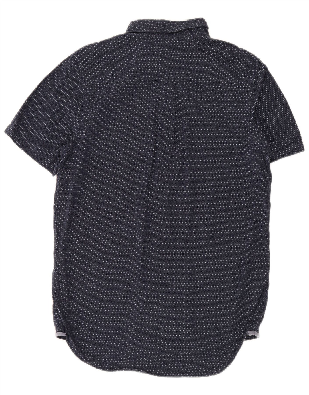 VANS Chemise à manches courtes coupe classique pour homme XS en coton à pois bleu marine