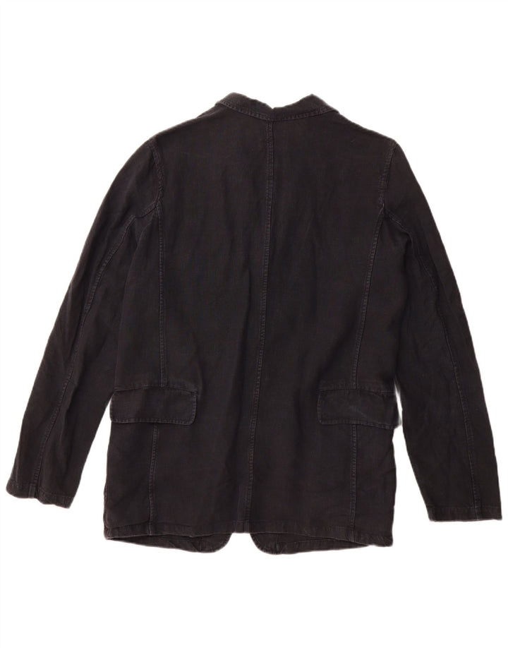 Replay and Sons Veste blazer 3 boutons pour garçon 15-16 ans 2XL Noir Lin
