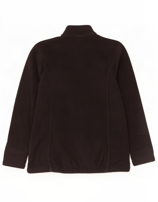 Jack Wolfskin Veste polaire pour femme UK 12 Medium Noir Polyester