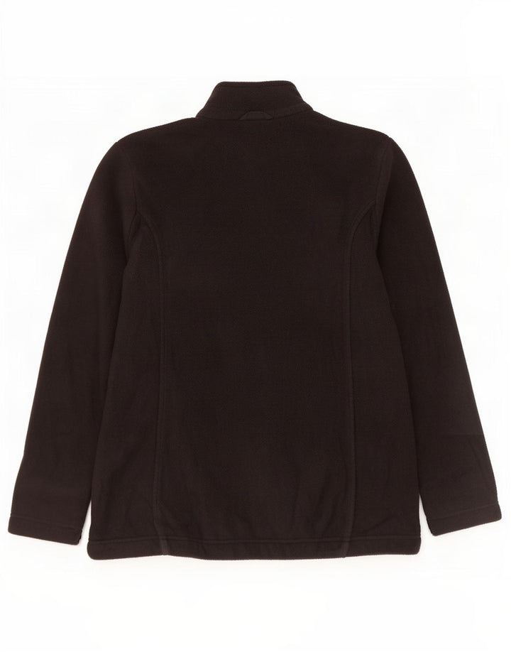 Jack Wolfskin Veste polaire pour femme UK 12 Medium Noir Polyester