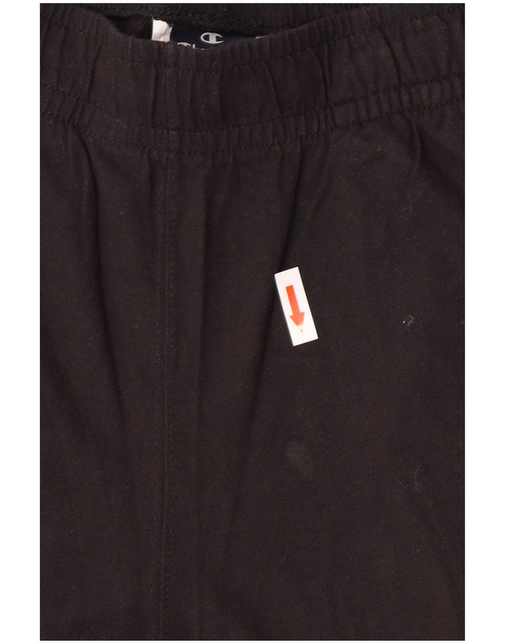 Champion Pantalon De Survêtement Joggers Homme Noir Moyen Coton