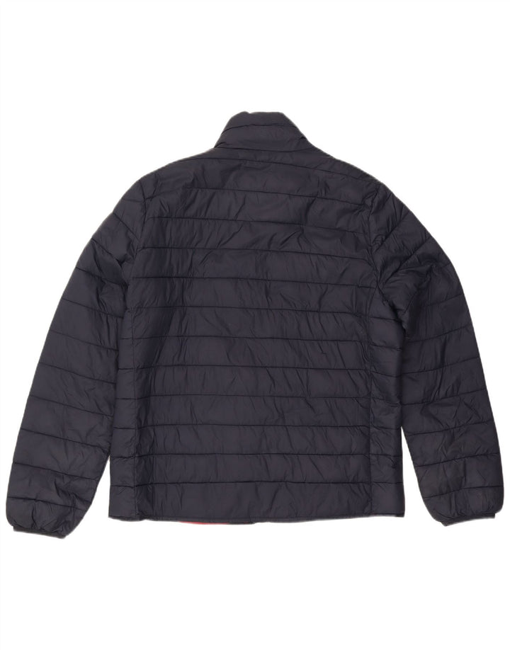 CREW CLOTHING Veste matelassée pour homme UK 38 Medium Bleu Marine Nylon