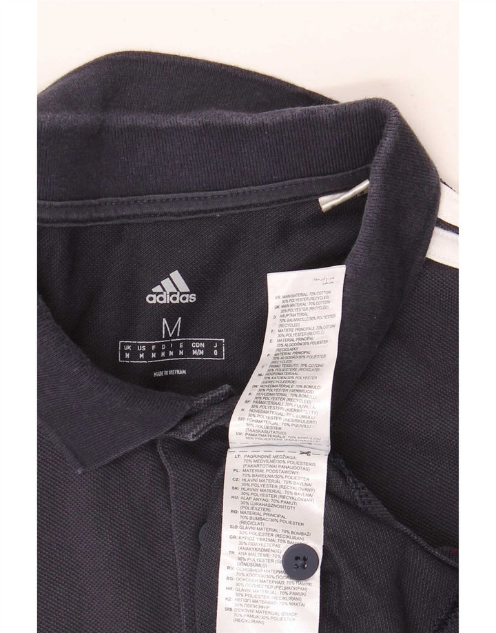 Adidas Polo Homme Bleu Marine Moyen Coton
