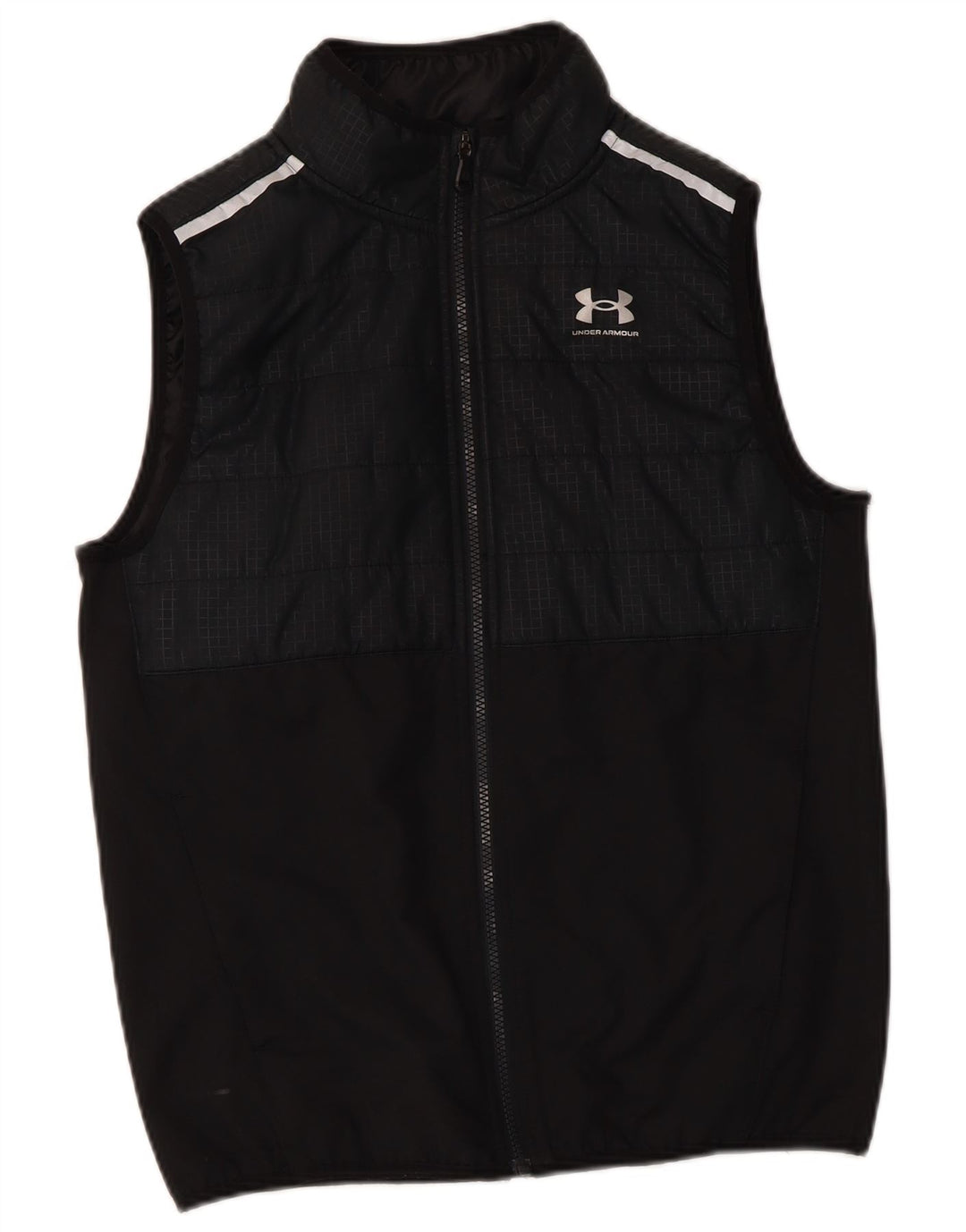 Under Armour Veste de Survêtement sans Manches Garçon 12-13 Ans Noir