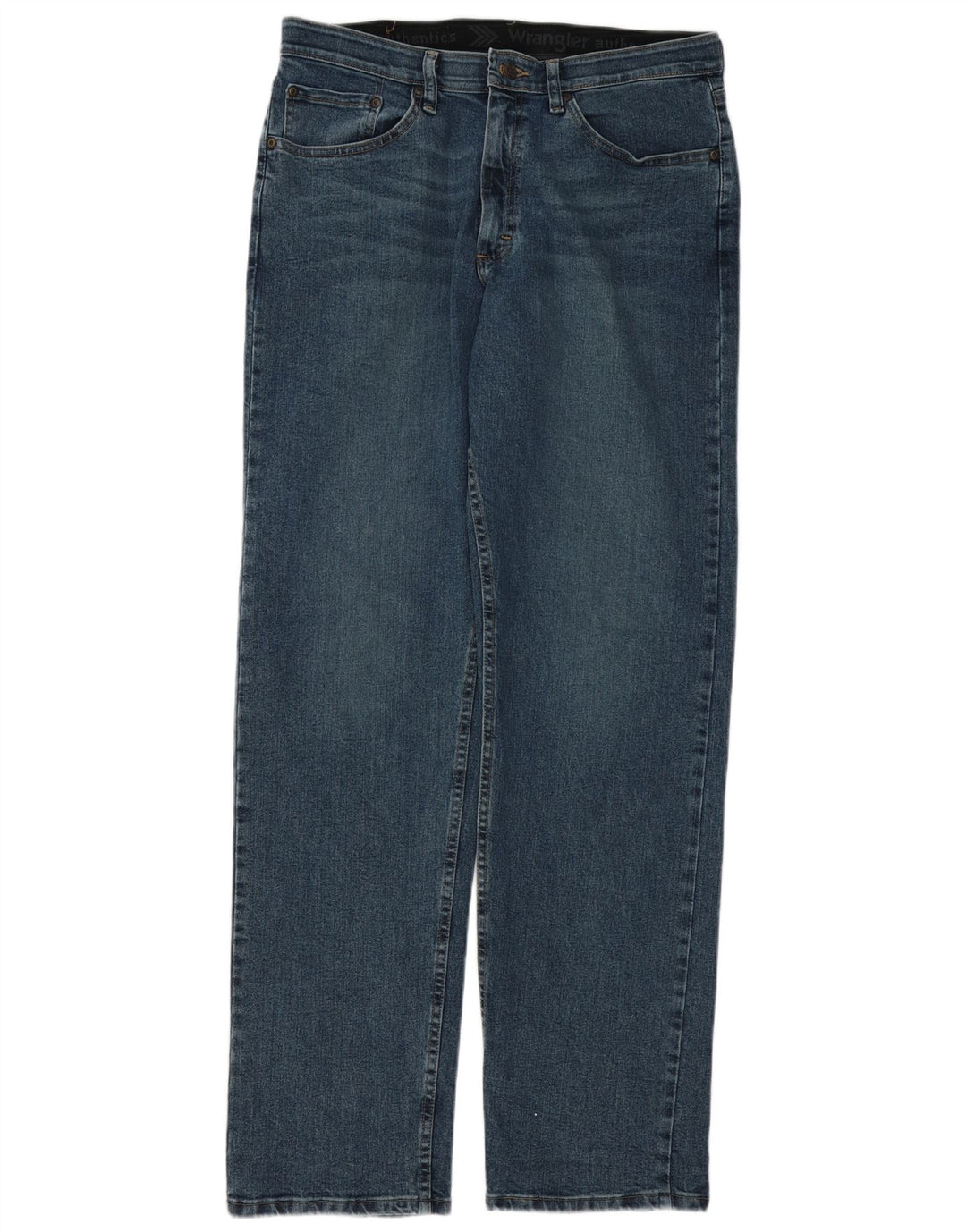 Wrangler Jean droit homme W32 L34 bleu coton