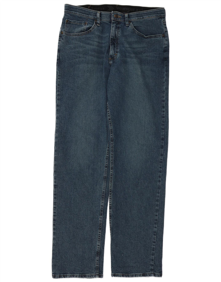 Wrangler Jean droit homme W32 L34 bleu coton