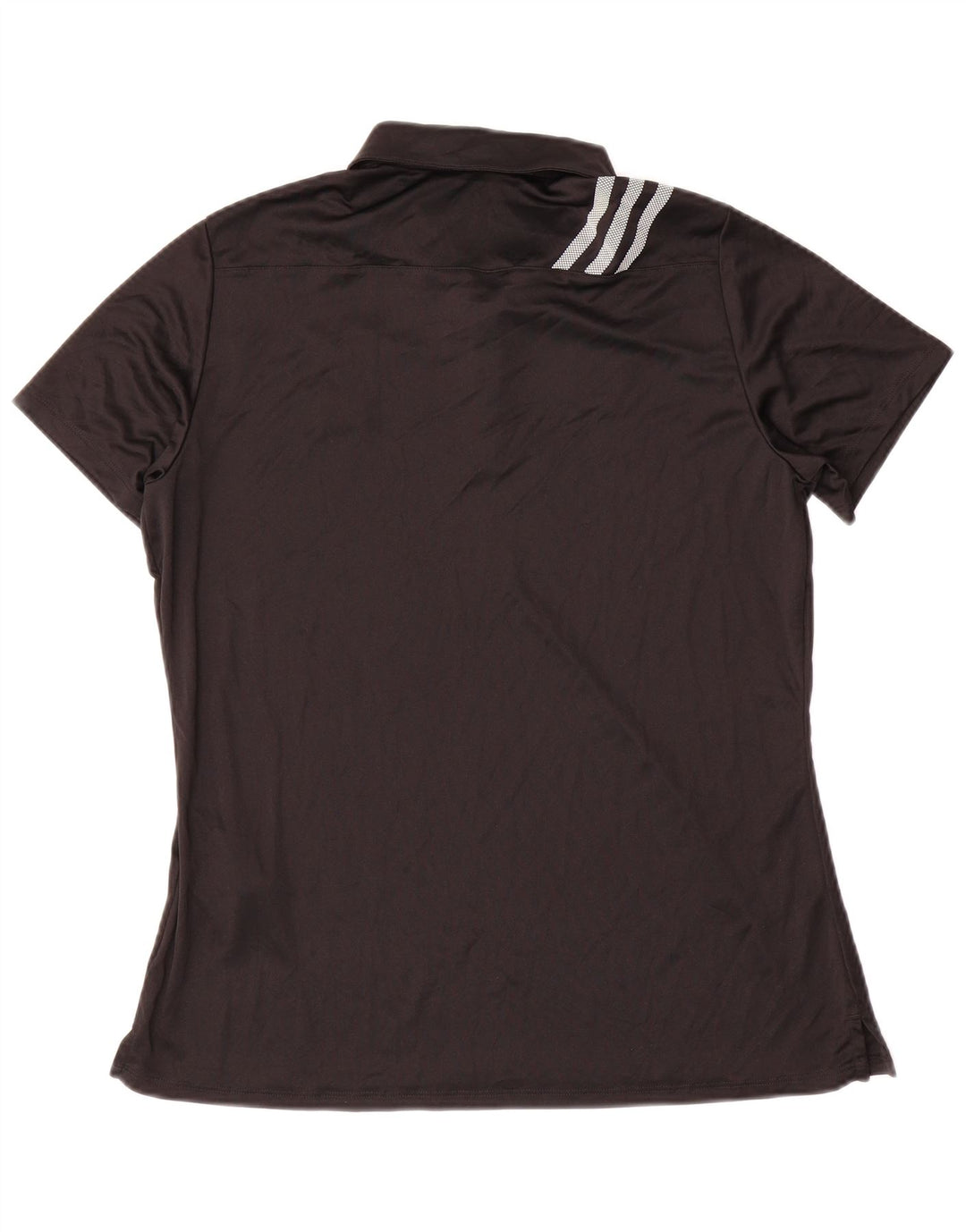 Adidas Polo Femme UK 16/18 Grand Noir Polyester