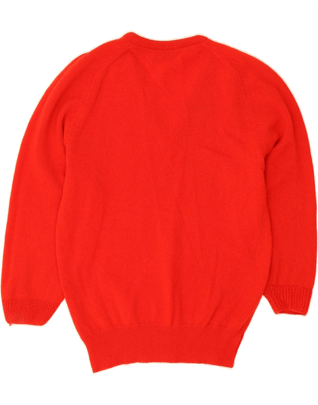 PRINGLE Mens V-Neck Jumper Sweater UK 40 Large Red Vintage Pringle and Second-Hand Pringle from Messina Hembry 