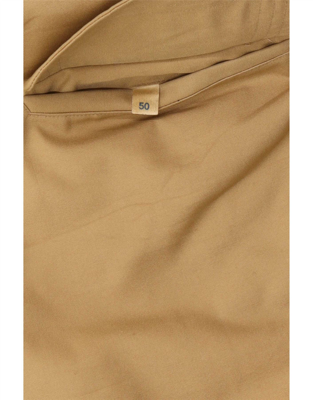 vintage Mens Sherpa Overcoat IT 50 Beige Moyen
