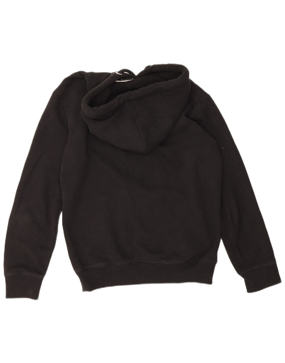 SUPERDRY Pull à capuche pour homme en coton noir moyen