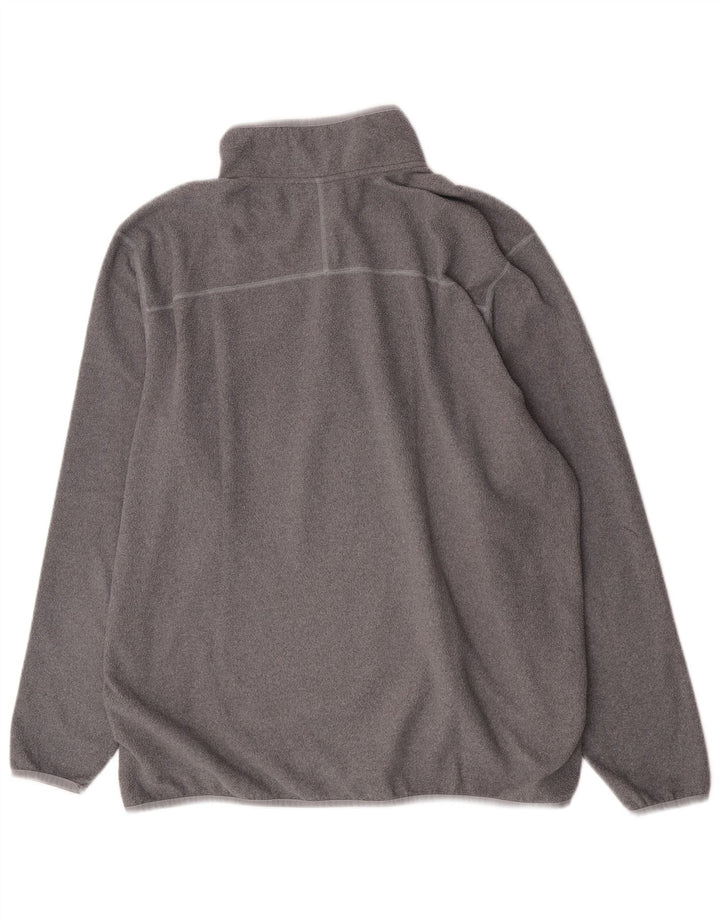 The North Face Pull polaire à col zippé pour homme 2XL Gris Polyester