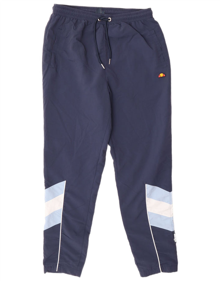 Pantalon De Survêtement Ellesse Homme Bleu Marine Moyen Colourblock Polyamide
