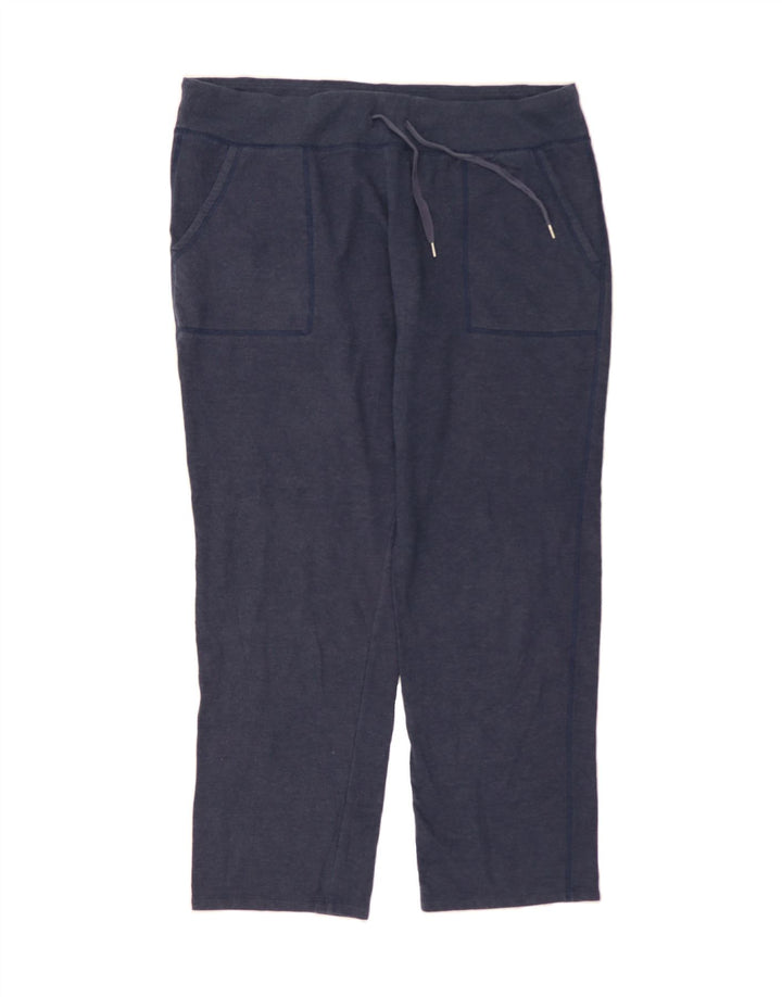 EDDIE BAUER Mens Tracksuit Trousers 2XL Navy Blue Cotton Vintage Eddie Bauer and Second-Hand Eddie Bauer from Messina Hembry 