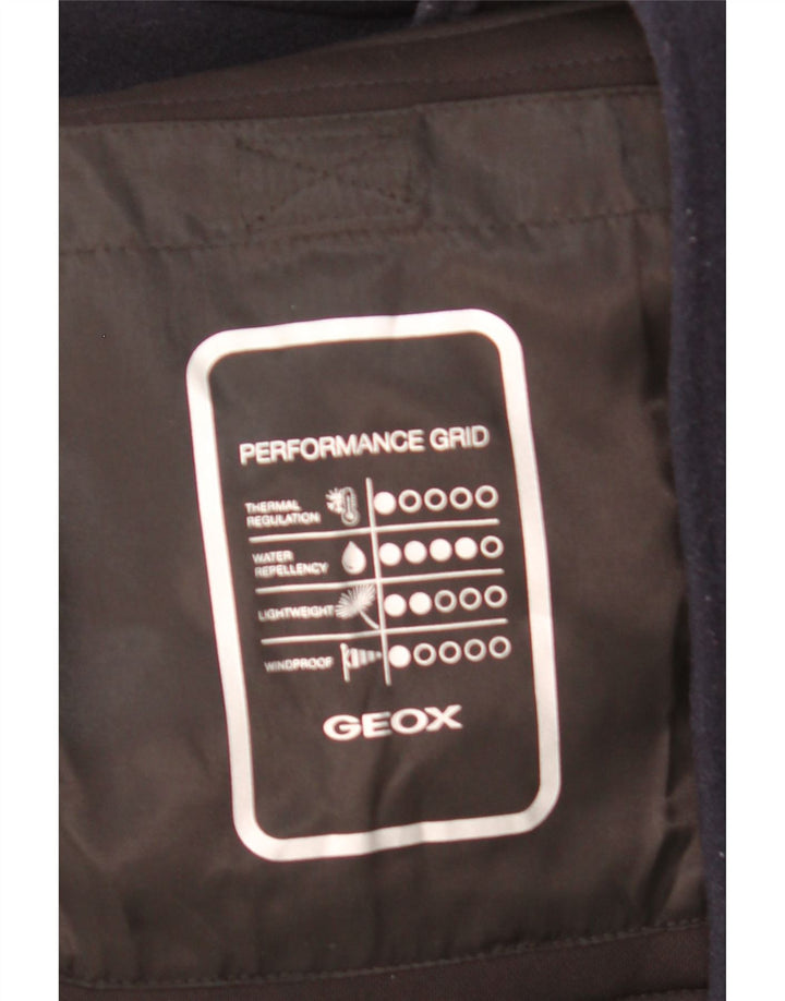 GEOX Veste utilitaire Respira pour homme UK 42 XL Bleu marine Laine