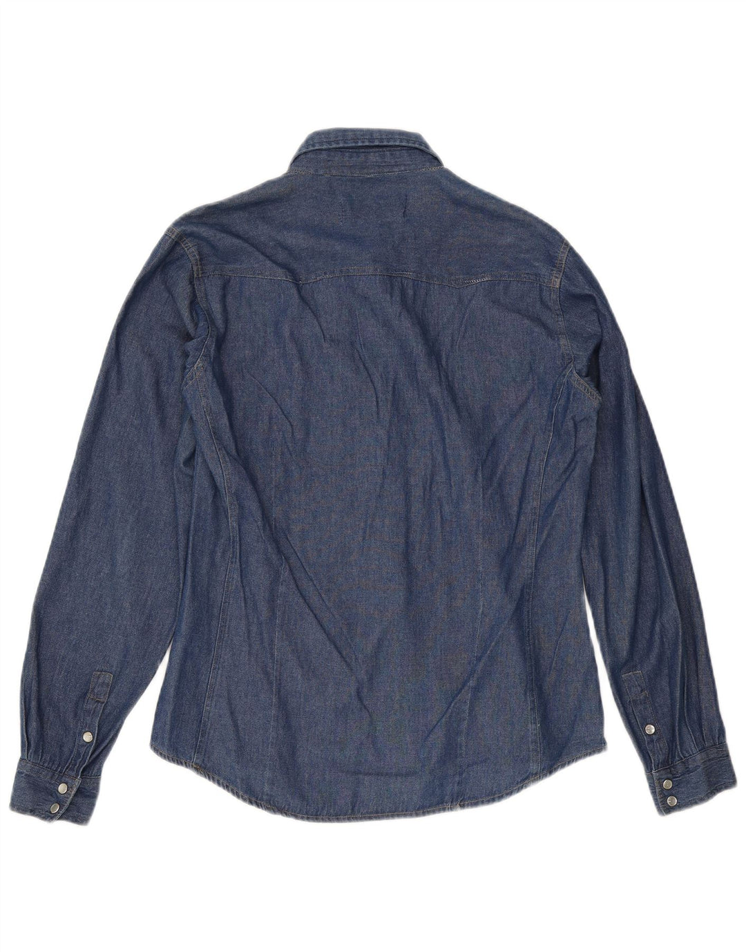 Brandon & C Chemise en jean pour femme UK 18 XL Bleu
