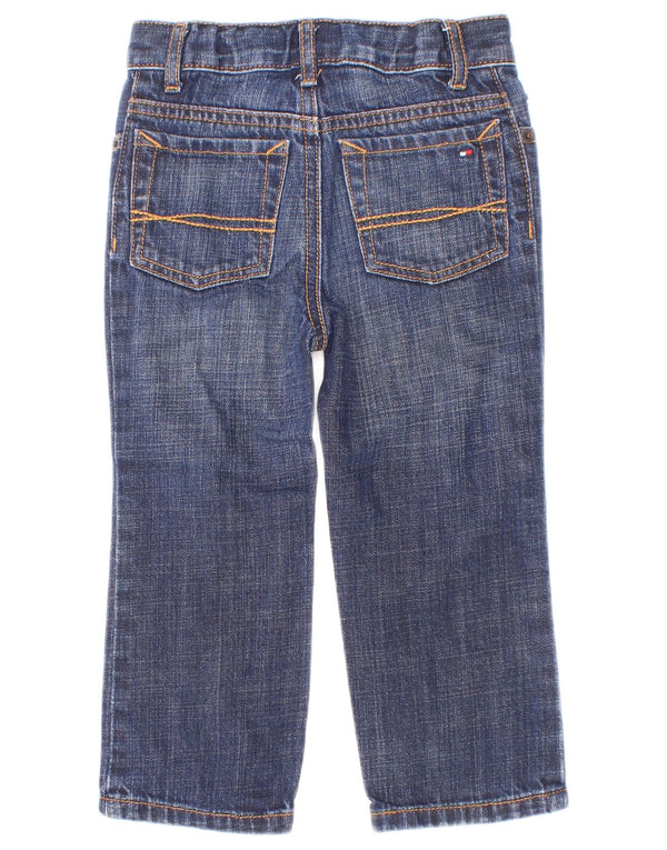 Tommy Hilfiger Jean droit bébé garçon 18-24 mois W20 L14 bleu coton