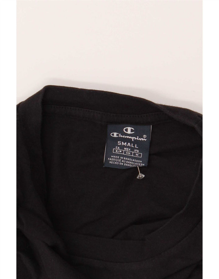 Champion T-Shirt Homme Haut Petit Coton Noir