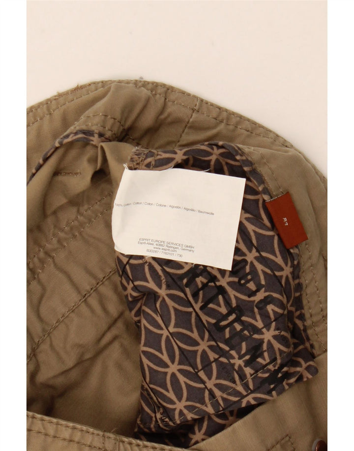 ESPRIT Pantalon Cargo Droit Homme W30 L27 Beige Coton