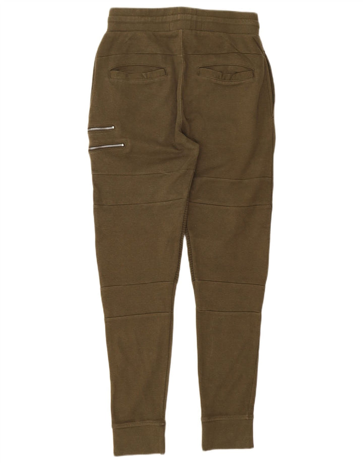 Pantalon De Survêtement Zara Homme Kaki Moyen