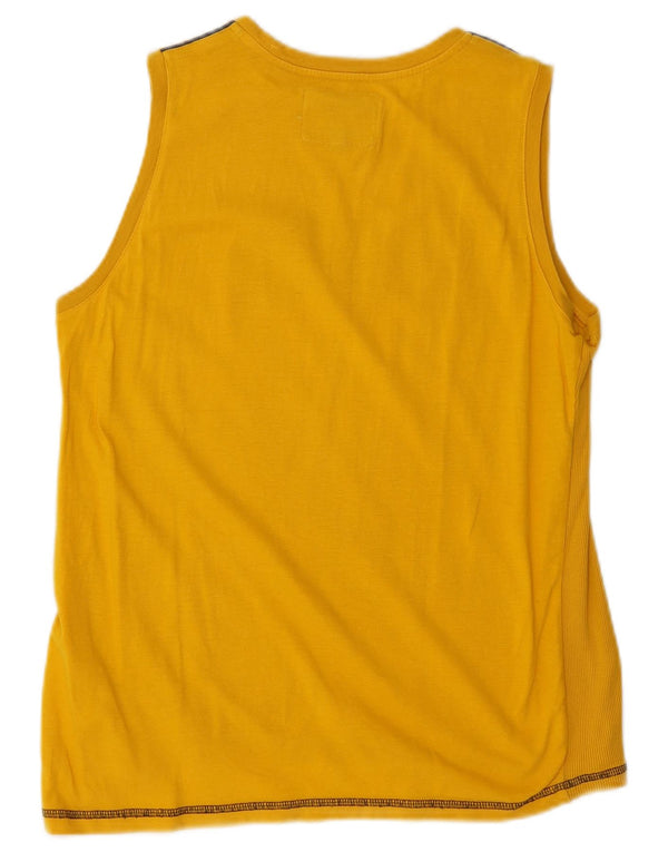 Champion Débardeur Graphique Garçon 13-14 ans XL Jaune Coton