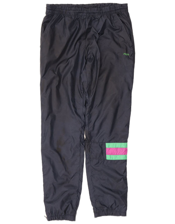 Fila Pantalon de survêtement pour homme IT 48 Bleu marine moyen Colourblock