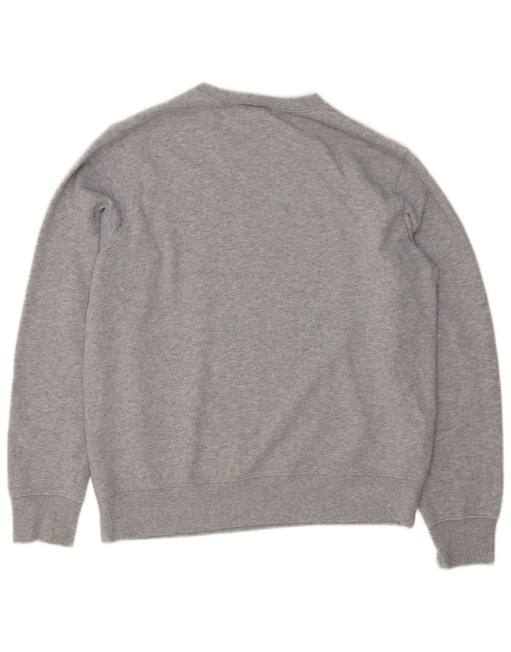New Balance Sweat-Shirt Homme Gris Moyen Moucheté Coton