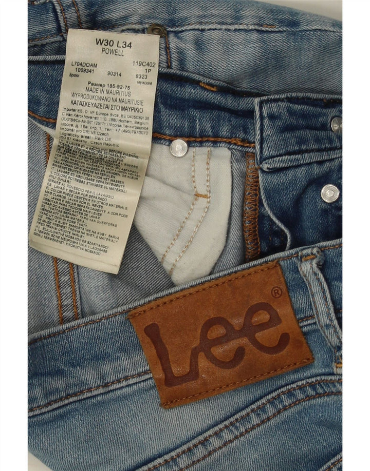 LEE Jean Slim Powell Femme W30 L34 Bleu Coton