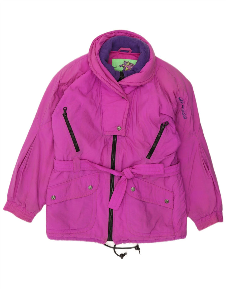 MC Ross Veste de ski pour femme UK 16 Large Rose Rétro