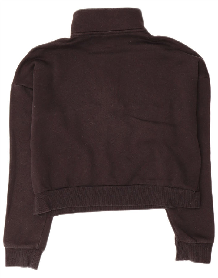 ADIDAS Sweat-shirt court coupe ample pour fille 12-13 ans Noir Coton