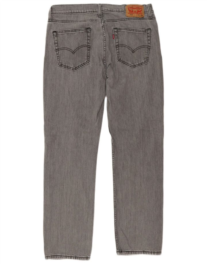 Levi's Jean Droit 514 Homme W34 L32 Gris Coton