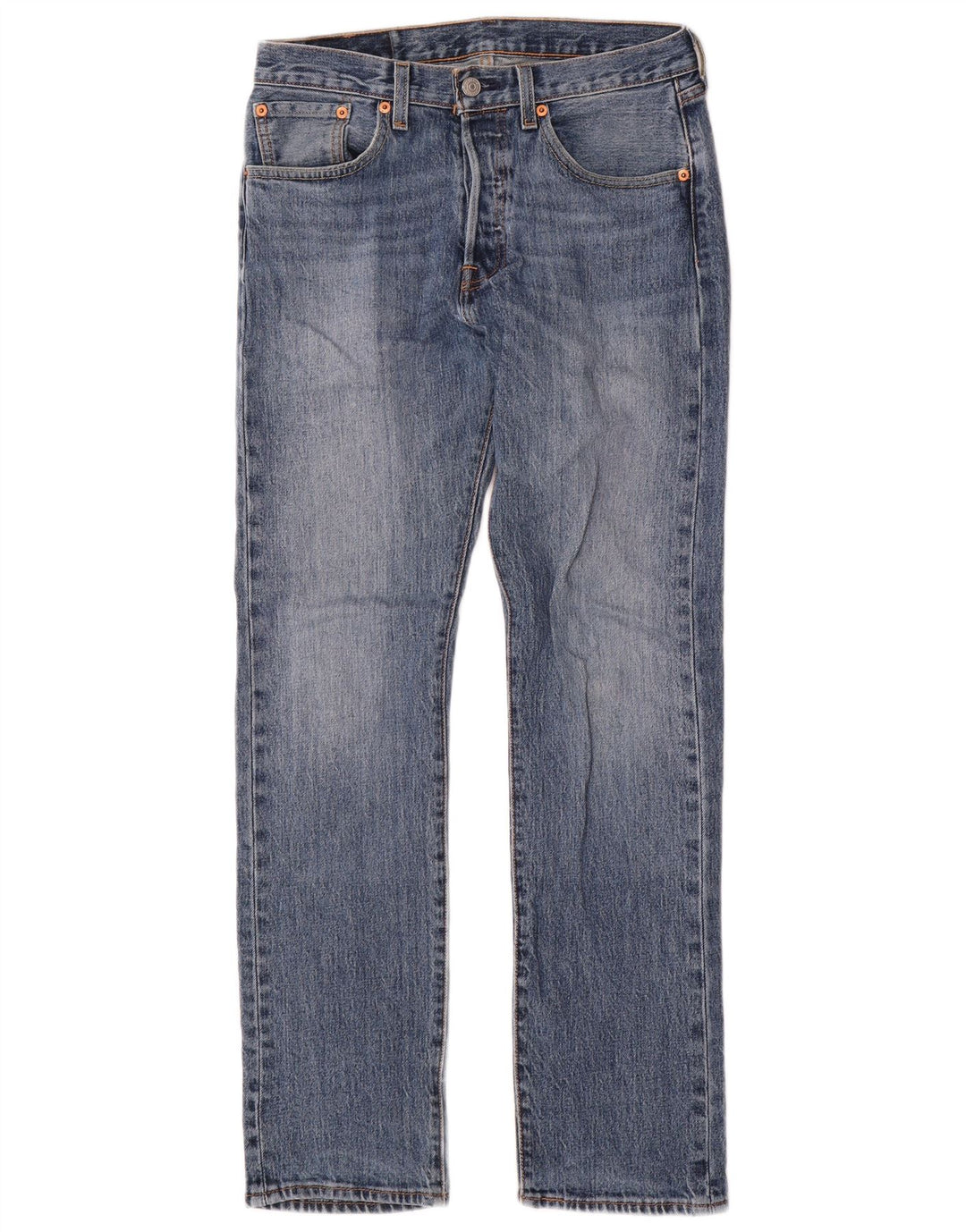 Levi's Jean Droit 501 Homme Bleu W28 L30 Coton
