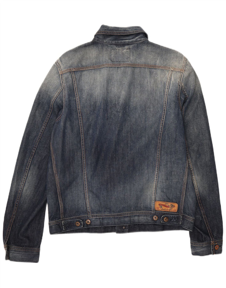 Diesel Veste en Jean Homme UK 42 XL Bleu Coton