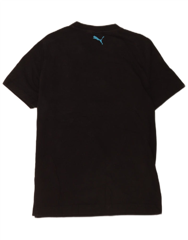 Puma T-Shirt Homme Noir Moyen Rayé