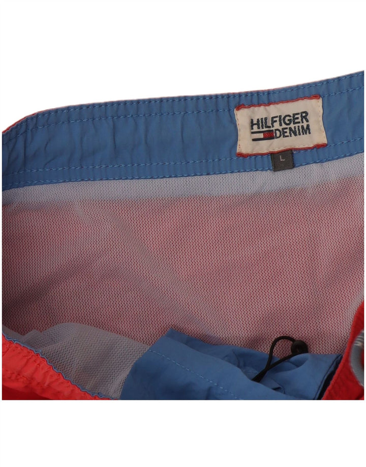 Tommy Hilfiger Short de Bain Homme Grand Rouge
