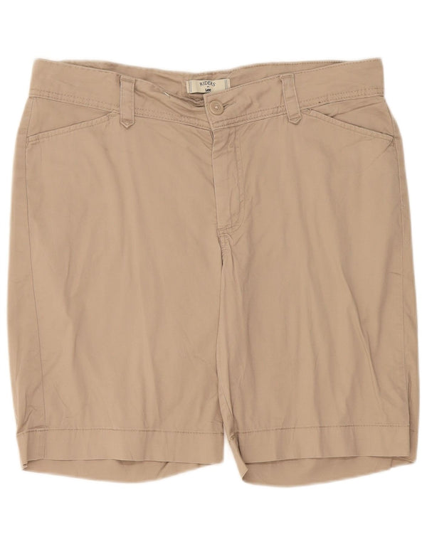 Lee Short décontracté Riders pour femme US 14 XL W36 Coton beige