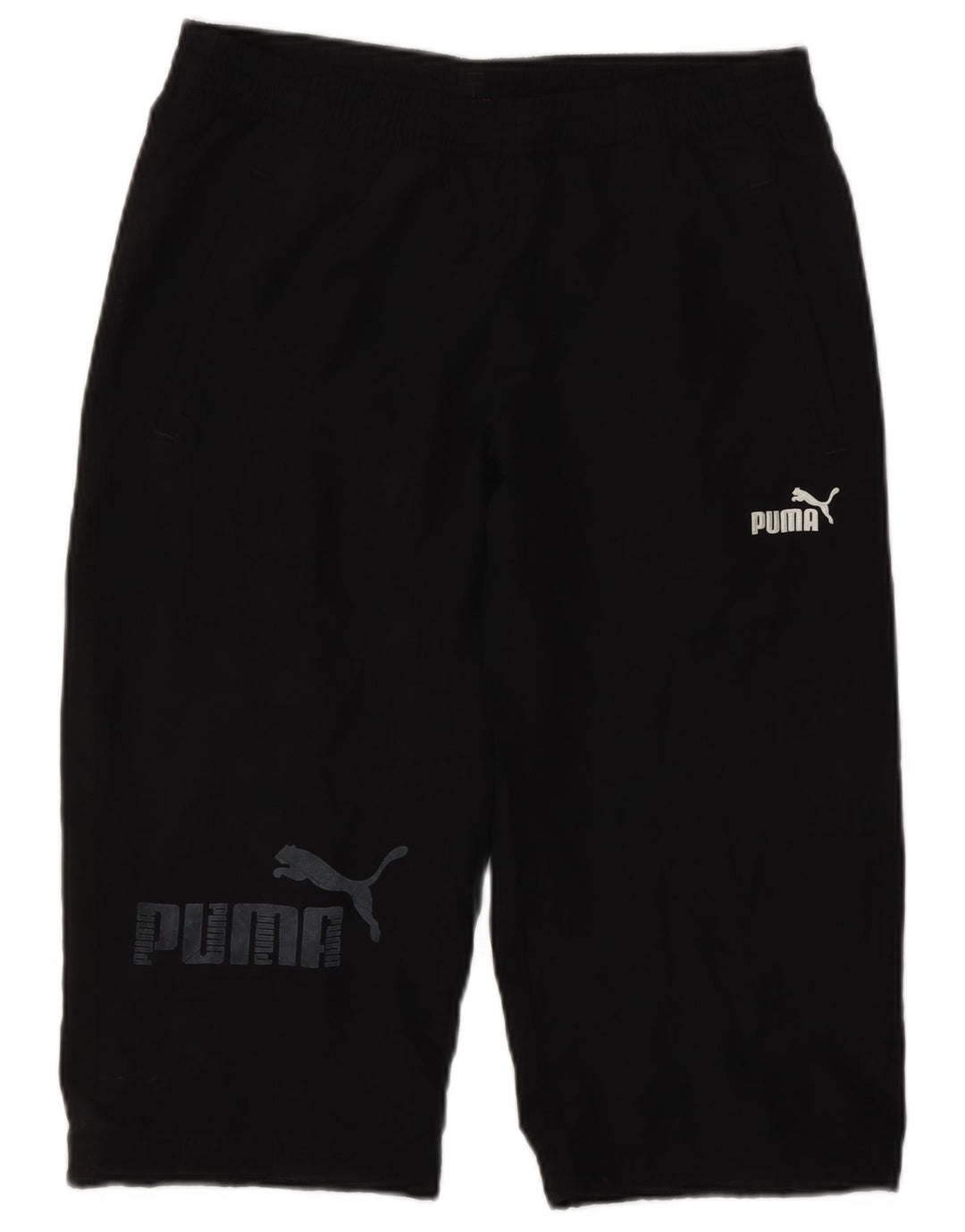 PUMA Bermuda Sport Graphique Garçon 13-14 ans Noir Polyester
