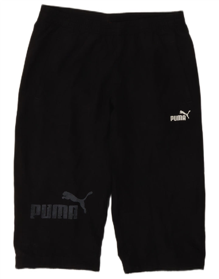 PUMA Bermuda Sport Graphique Garçon 13-14 ans Noir Polyester