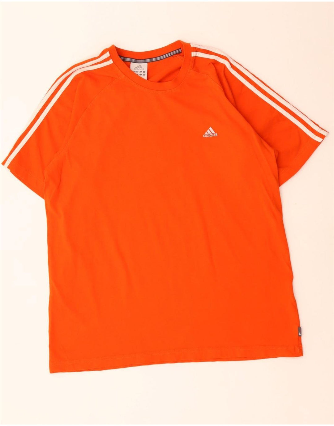 Adidas T-Shirt Homme Top XL Coton Orange