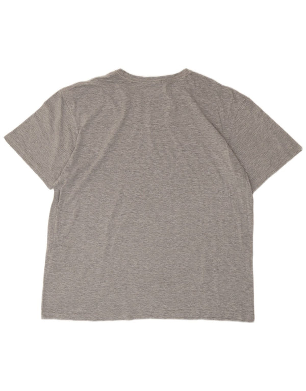 Polo Ralph Lauren T-Shirt Homme Haut Large Gris Moucheté Coton
