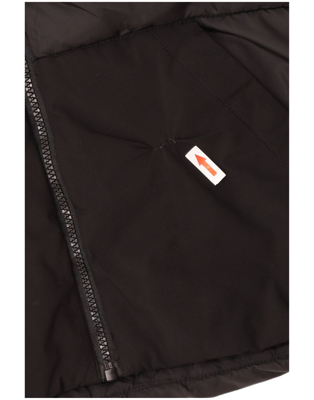 Zara Gilet rembourré pour homme UK 36 Small Noir Polyester