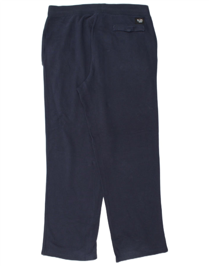 Pantalon de survêtement Nike Femme Large Bleu Marine Coton