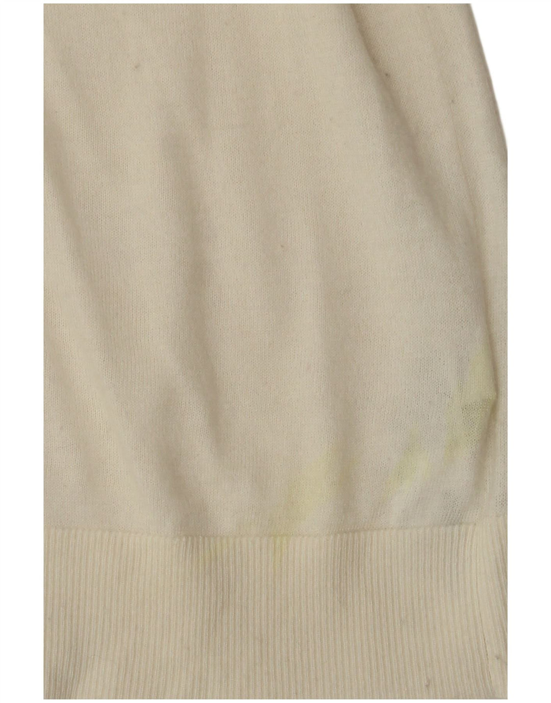 MASSIMO DUTTI Pull col roulé pour femme UK 12 Blanc moyen