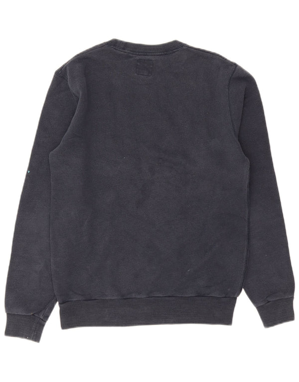 Jack Wills Sweat-shirt graphique pour homme XS en coton bleu marine