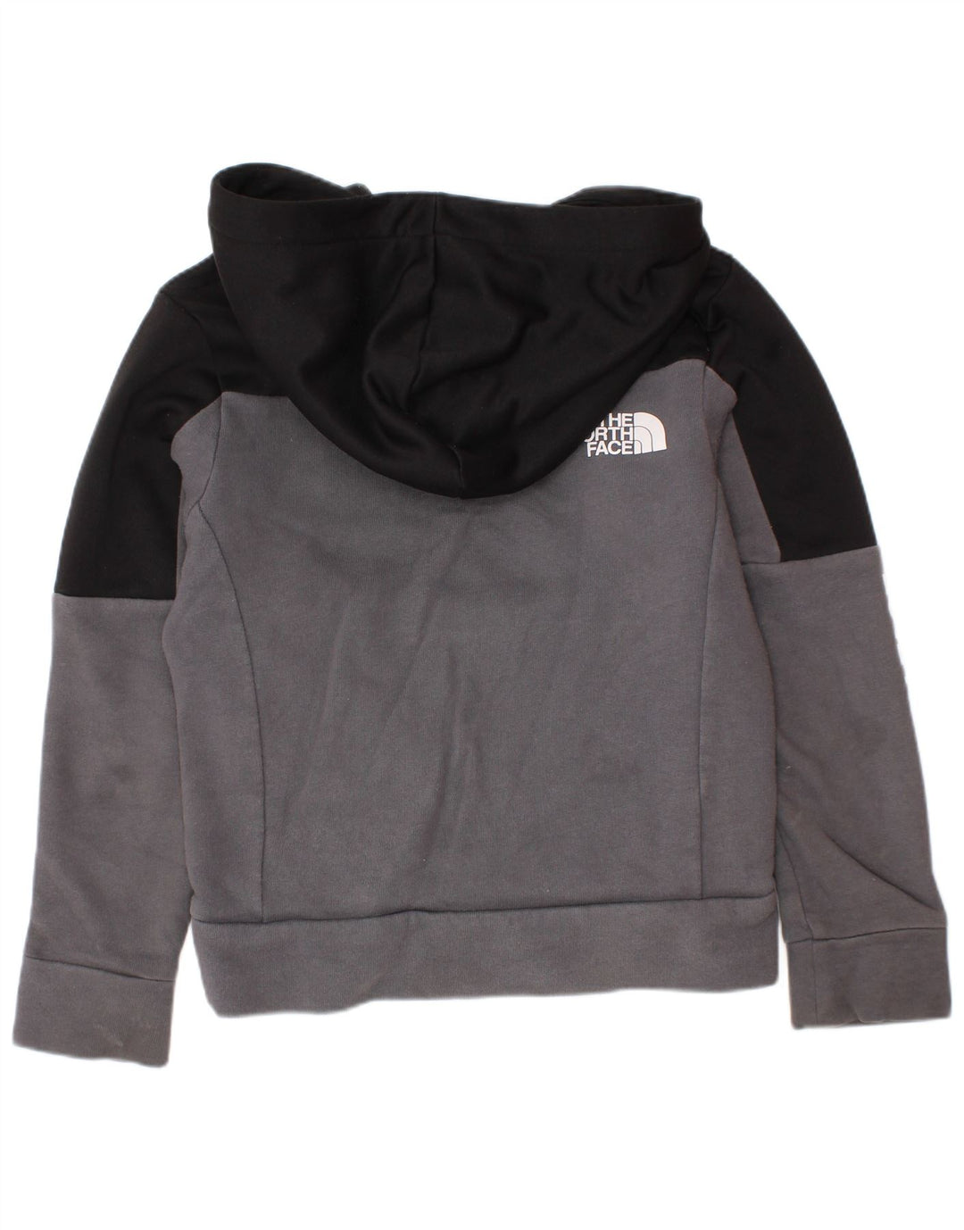 THE NORTH FACE Pull à capuche graphique pour garçon 5-6 ans XS Gris Colorblock