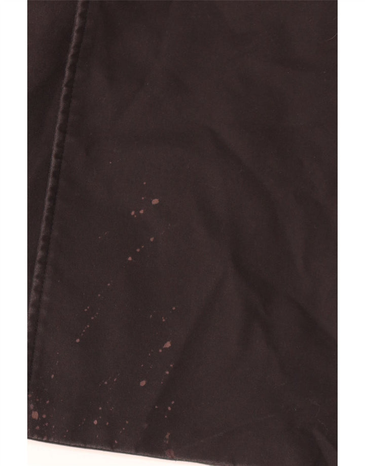 Zara Trench Homme UK 38 Medium Noir Polyester